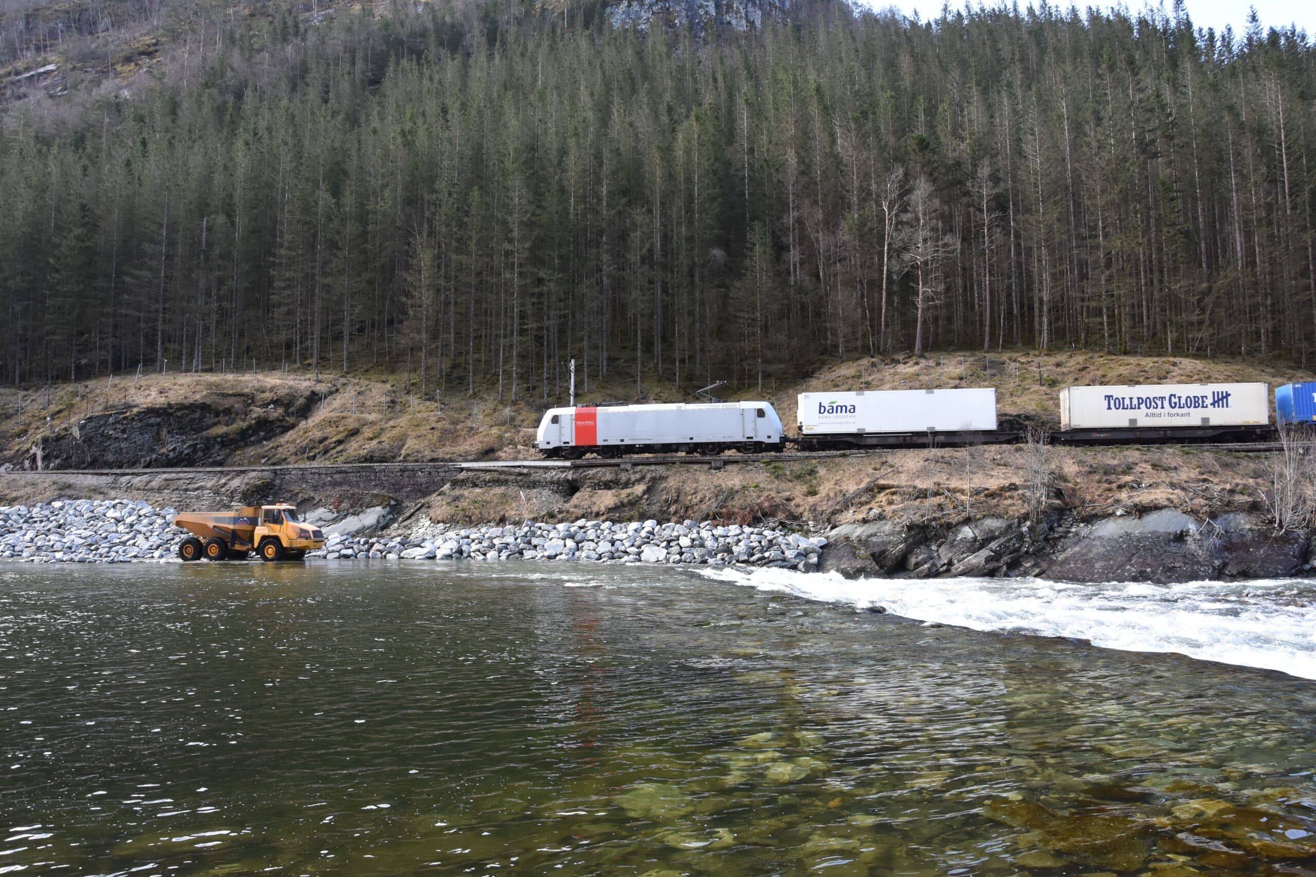 Flomsikring er et viktig tiltak for mer robuste baner.