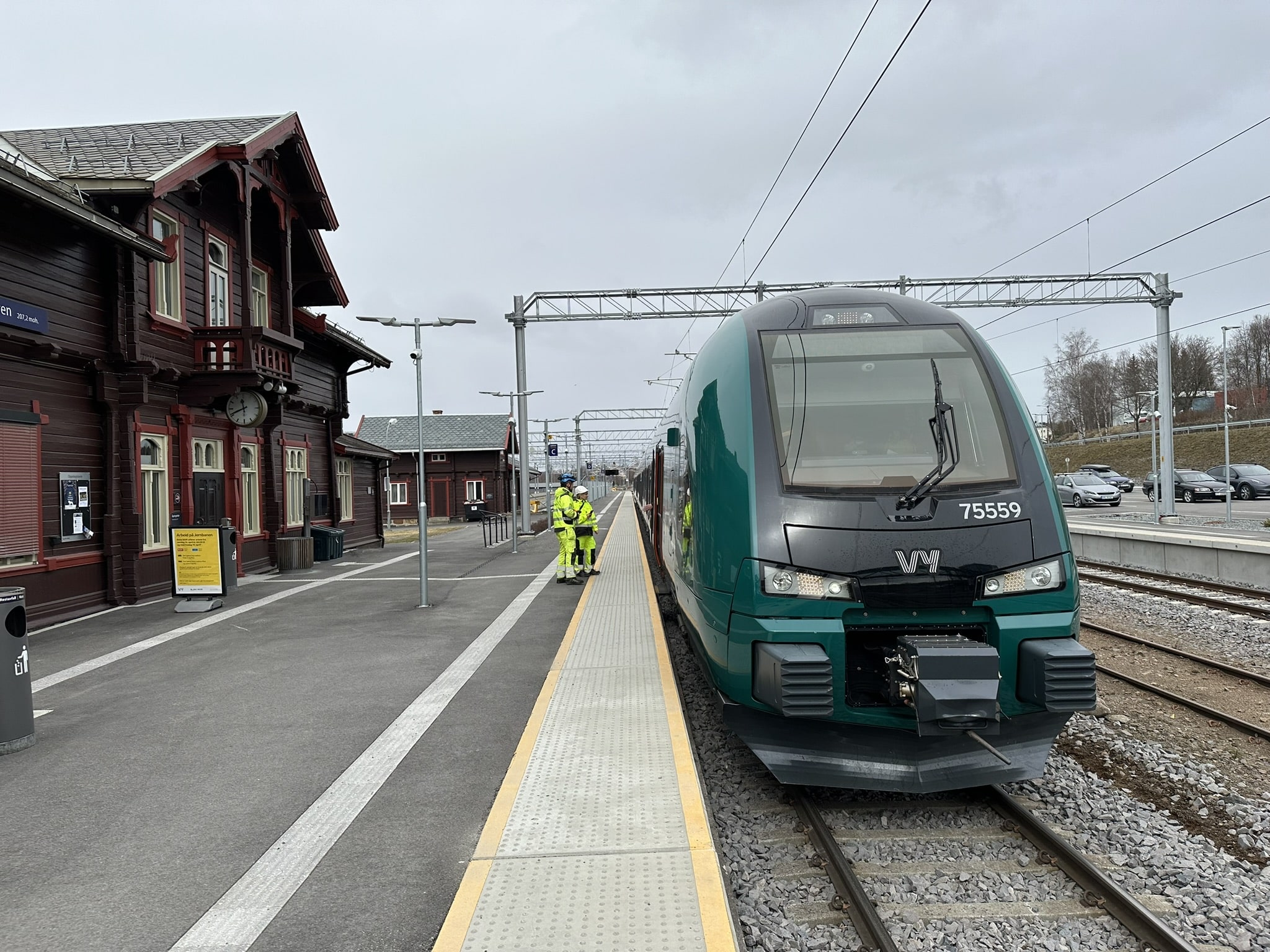 Gjøvikbanens nordlige del har nå Europas mest moderne signalsystem.