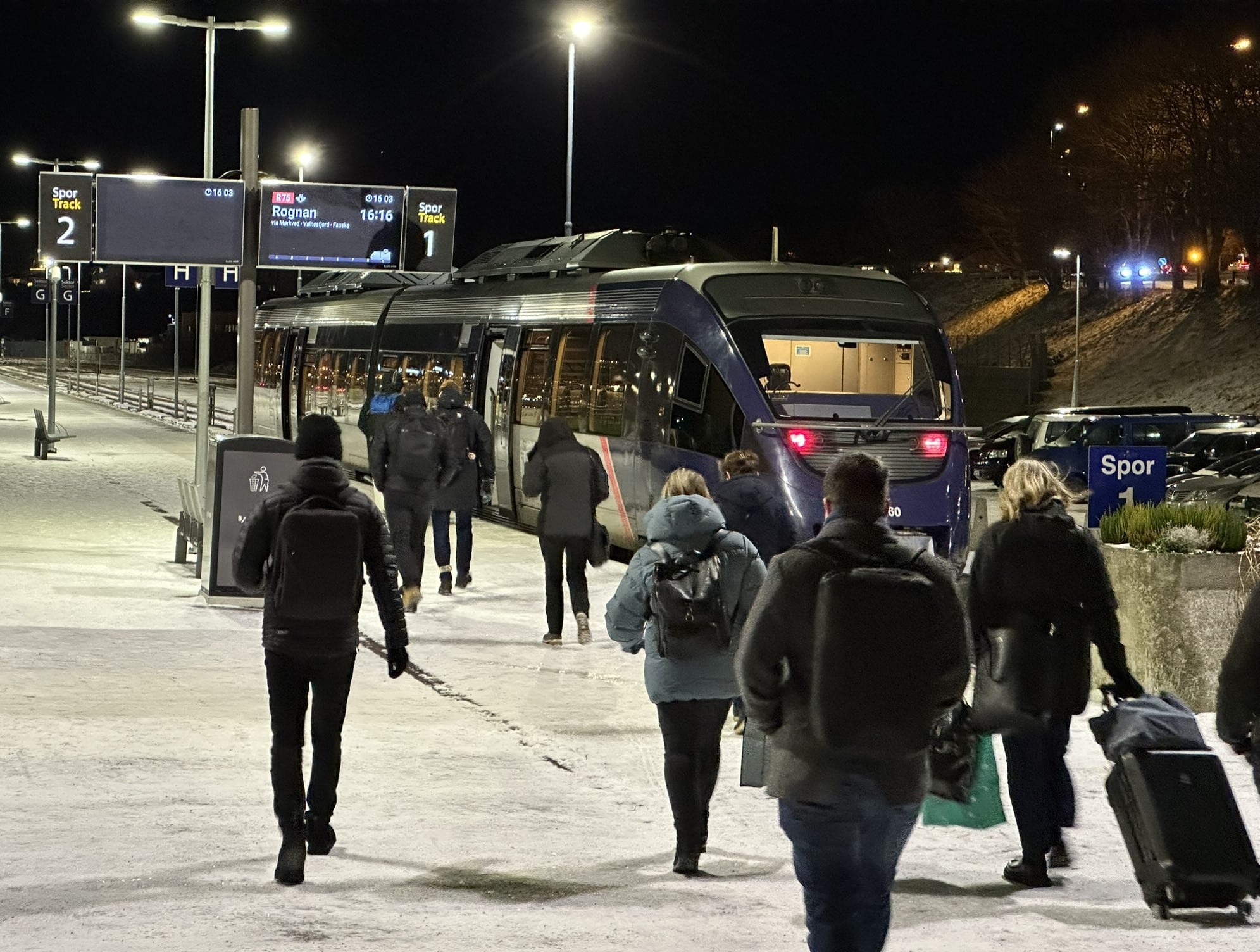 Saltenpendelen og regiontogene er ikke berørt av materiellmangelen som rammer fjerntogene.